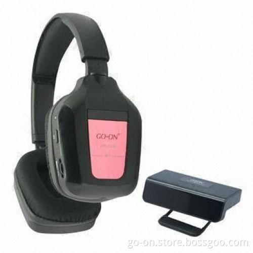 Infrared Wireless Stereo Headset with Soft Headband for TV and DVD